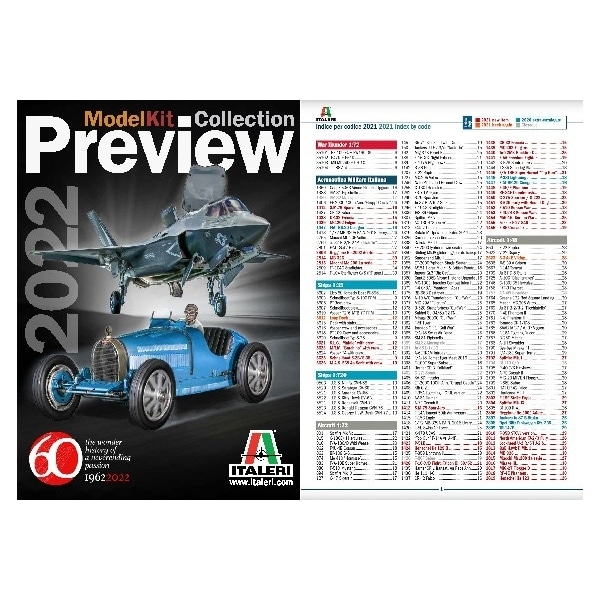 Italeri preview 2022 + index 2022