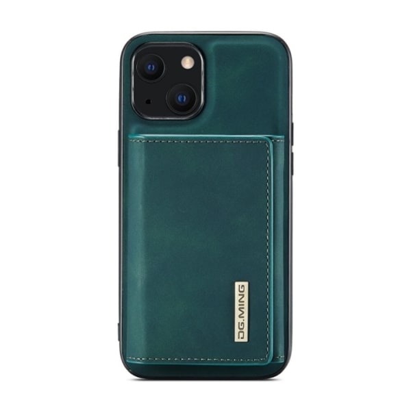 DG.MING cover med magnetisk pung Iphone 13 Mini, Grøn Grön
