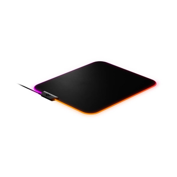 SteelSeries QcK Prism - Musmatta Medium med RGB-belysning