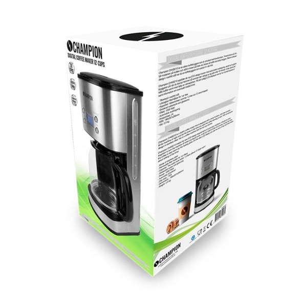 Champion kaffemaskine digital rustfri 8c7d | 3310 | Fyndiq
