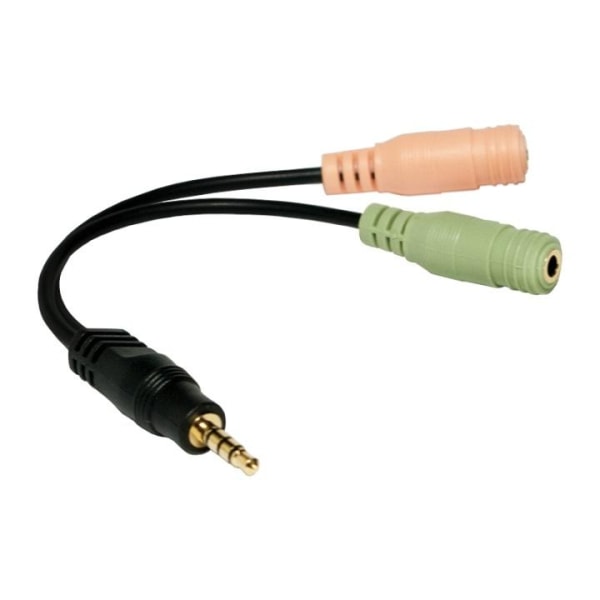 LogiLink 3,5mm Headsetuttag -> Mic/Ljud