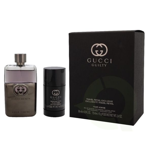 Gucci Guilty Pour Homme Giftset 165 ml, Edt Spray 90ml/Deo Stick