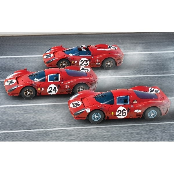 SCALEXTRIC 1967 Daytona 24 triple pack 1:32