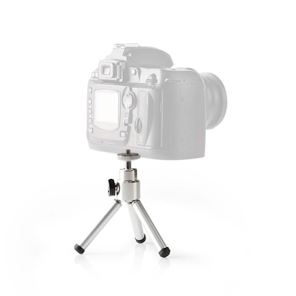 Nedis Stativ | Maximal lastkapacitet: 0.8 kg | Minsta arbetshöjd: 11 cm | Maximal arbetshöjd: 14.5 cm | 1 Segment | Bollhuvud | Resväska ingår | ABS /