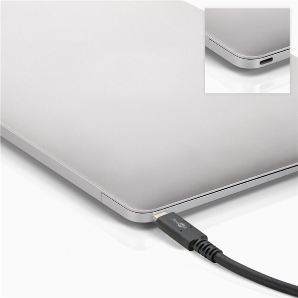 Goobay USB-C™-kabel USB4™ Gen 3x2, 0,8 m USB-C™-kontakt > USB-C™