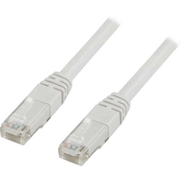 DELTACO U/UTP Cat6 patchkabel, 35m, hvid