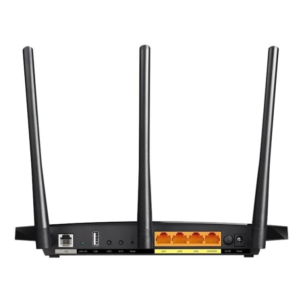 TP-Link AC1200 trådlös VDSL/ADSL modemrouter, 5GHz 867Mbps, svar