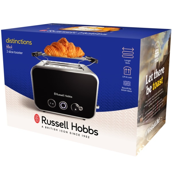 Russell Hobbs Brödrost Distinctions 2S Toaster Black  26430-56