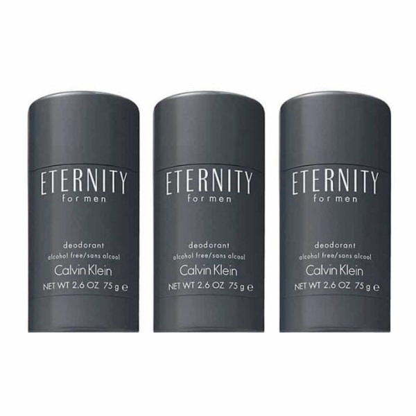 3-pak Calvin Klein Eternity For Men Deostick 75ml