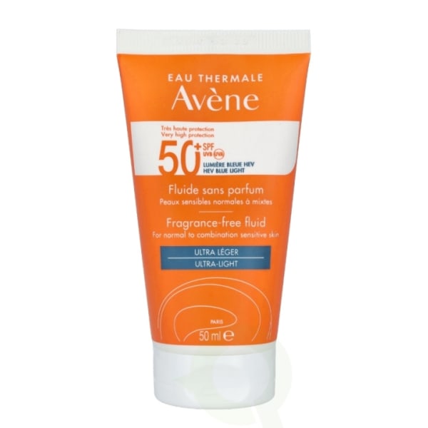 Avene High Protection Unscented Fluid SPF50+ 50 ml