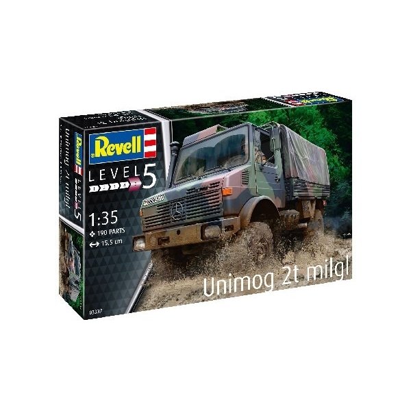 Revell Unimog 2T milgl