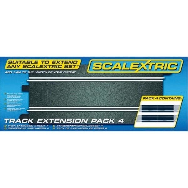 SCALEXTRIC Track pack 4 x C8205