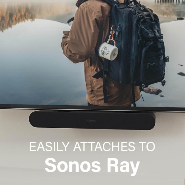 SANUS Soundbar Mount for Sonos Ray Black