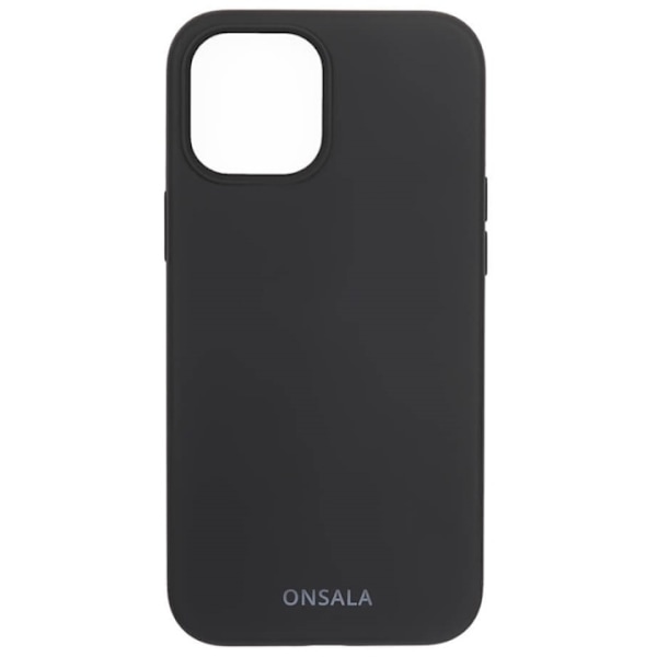 Onsala Mobilskal Silikon Black - iPhone 12 Pro Max Svart