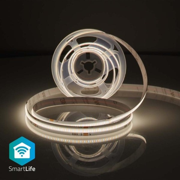 Nedis SmartLife LED-Remsa | Wi-Fi | Varm till cool vit | COB | 2