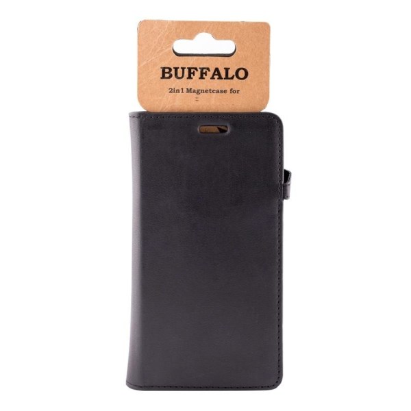 BUFFALO Wallet Læder Huawei Honor 9 Lite Sort Svart