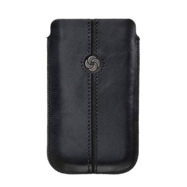 SAMSONITE Mobile Bag Dezir Leather XL Black Svart