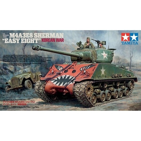 Tamiya 1/35 U.S. Medium Tank M4A3E8 Sherman 'Easy Eight