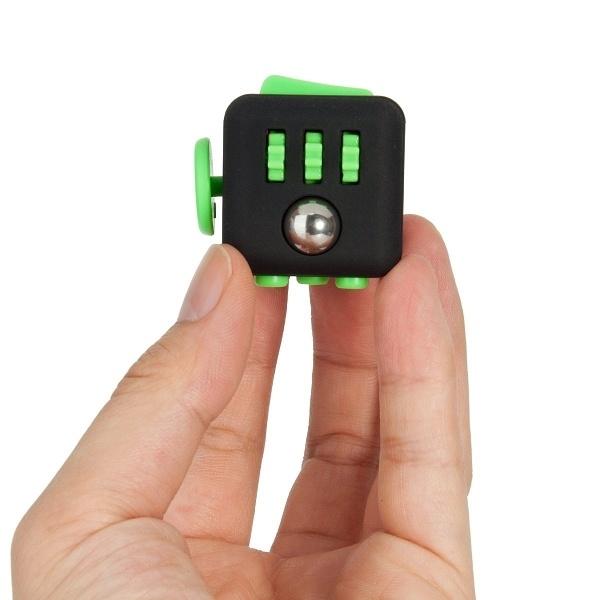 Fidget Cube, Svart/Grön