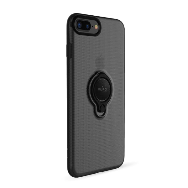 Puro iPhone 8/7 Plus, magneettisuoja, musta Svart