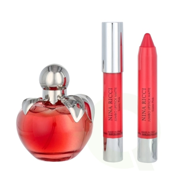 Nina Ricci Nina Giftset 52.5 ml, Edt Spray 50ml/Jumbo Lipstick M