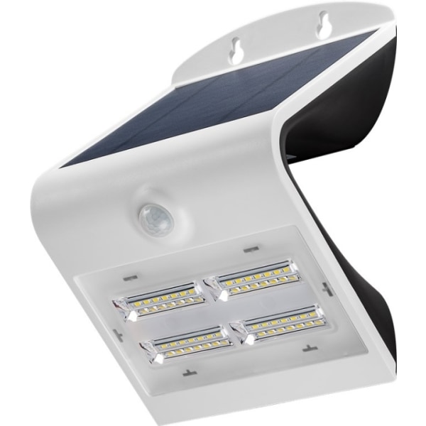 Goobay LED-solcelle-væglampe med bevægelsessensor, 3,2 W Lysløsn