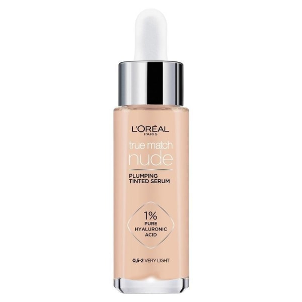 L'Oréal True Match Nude Plumping Tinted Serum Foundation 0,5-2 V