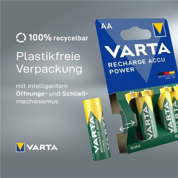 Varta AA (Mignon)/HR6 (56706) laddningsbart batteri - 2100 mAh,
