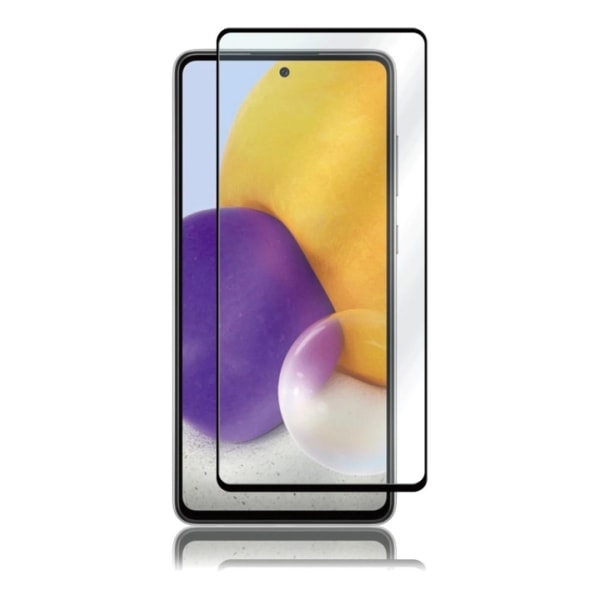 panzer Samsung Galaxy A73 5G Full Fit Glas sort Transparent,Svart