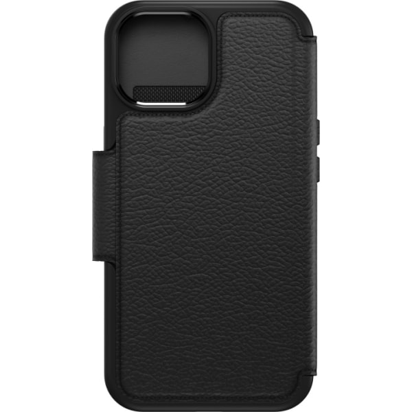 Otterbox Strada MagSafe -plånboksfodral, iPhone 15, svart Svart