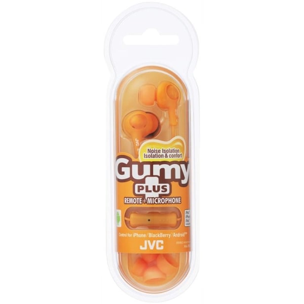 Jvc Hörlur Fr6 Gumy Plus Mic Orange Orange