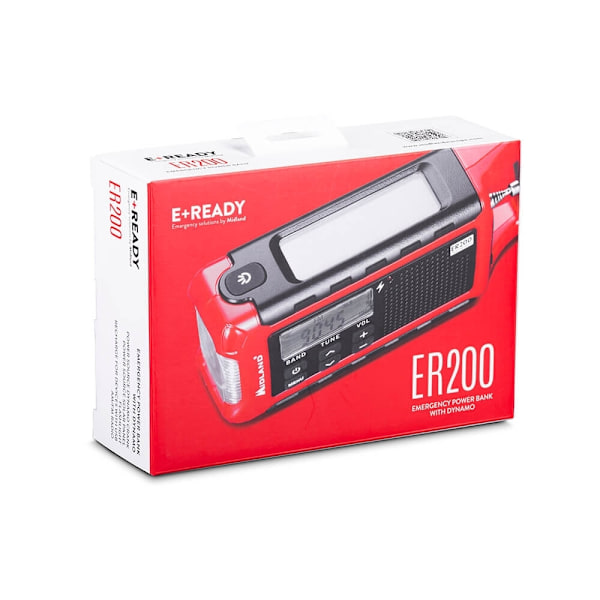 Midland Hätäradio ER200 Punainen/Musta