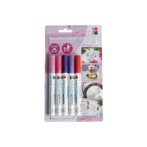 Marabu Porcelain painter 5ass pastel