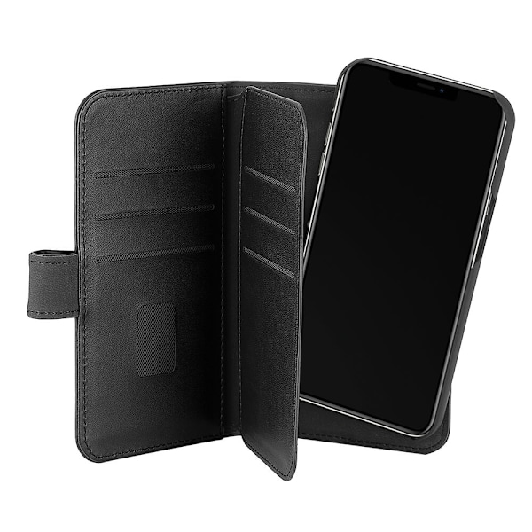 GEAR Wallet 2-i-1 7 Kortrum Sort - iPhone 13 Svart