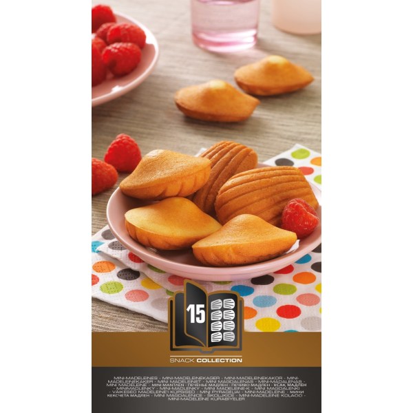 Tefal Snack Collection -paistolevyt: 15 Madeleinet