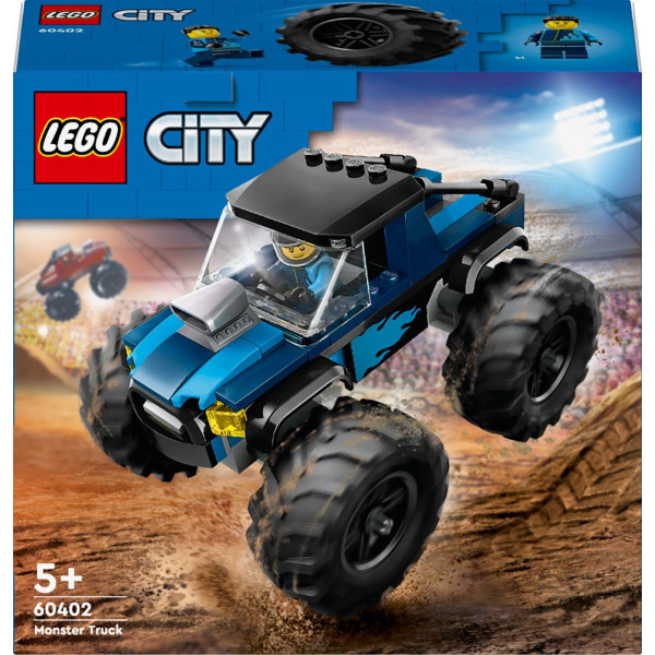 LEGO City Great Vehicles 60402 - Blå monstertruck