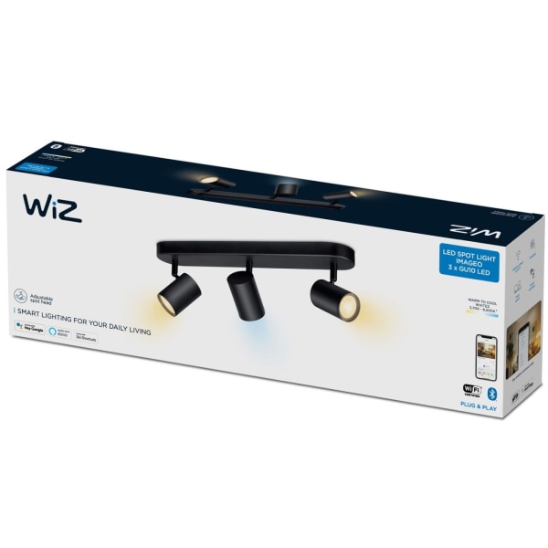 WiZ WiFi Imageo Spot 3x5W Kall & Varmvitt