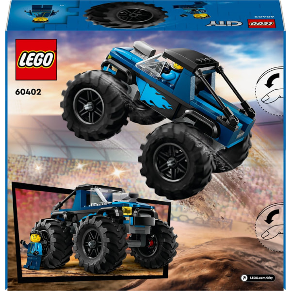 LEGO City Great Vehicles 60402  - Sininen monsteriauto