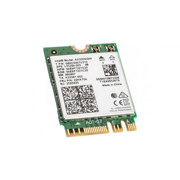 Intel AX200.NGWG-verkkokortti 2400 Mbit/s