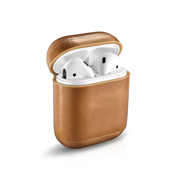 Læderetui til Apple Airpods med spænde