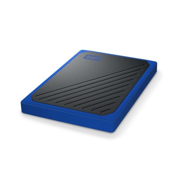 Western Digital WD Bærbar SSD MyPassport GO 1TB Sort/Blå
