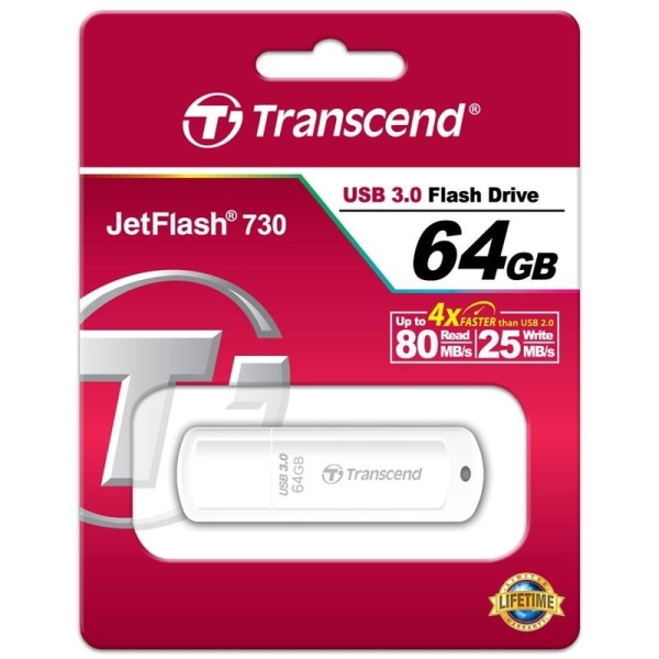 Transcend USB 3.0-minne J.Flash730 64GB (TS64GJF730)
