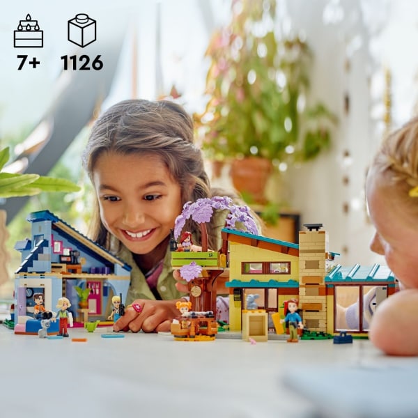 LEGO Friends 42620  - Ollyn ja Paisleyn talot