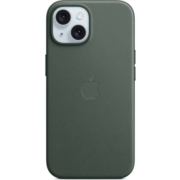 Apple iPhone 15 FineWoven kotelo MagSafella, talvenvihreä Grön