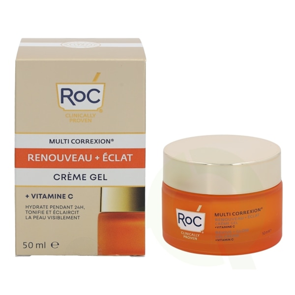 ROC Multi Correxion Revive & Glow Gel Cream 50 ml Revive + Glow - 24Hrs