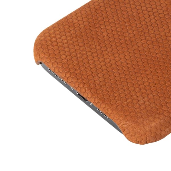 Krusell iPhone 13 Mini Leather Cover, Cognac Brun