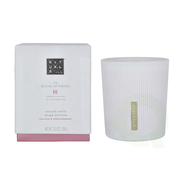 Rituals Sakura Scented Candle 290 gr Rice Milk & Cherry Blossom