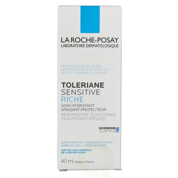 La Roche-Posay LRP Toleriane Sensitive Rich Cream 40 ml Alcohol Free