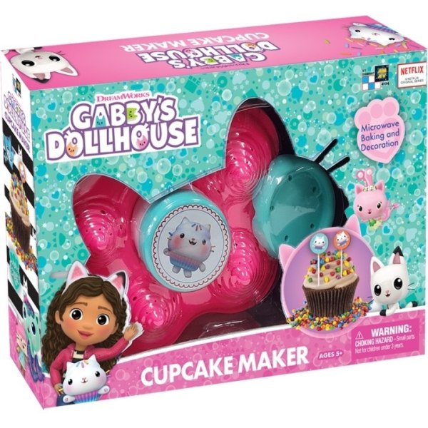 Gabby's Dollhouse - Cupcake dekorationssæt