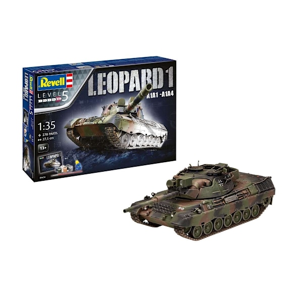 REVELL Leopard 1 A1A1-A1A5, 1:35 Gåvoset